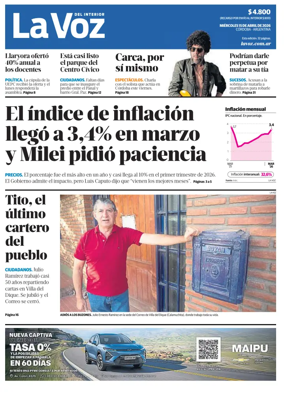 Cover of La Voz del Interior