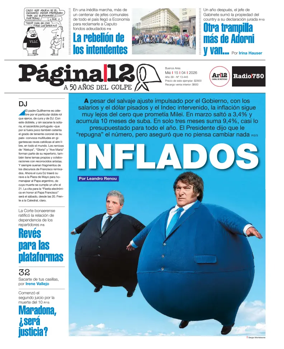 Cover of Pagina 12