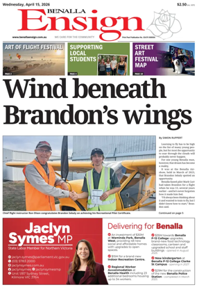 Cover of Benalla Ensign