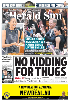 Cover of Herald Sun