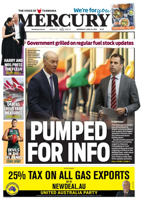 Cover of Mercury (Hobart)