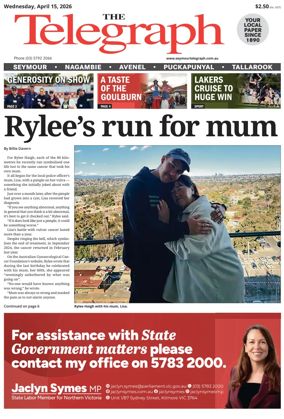 Cover of Seymour Telegraph