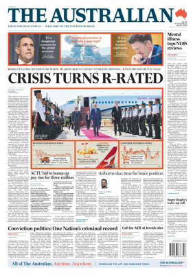 Cover of The Australian