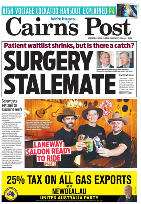 Cover of The Cairns Post