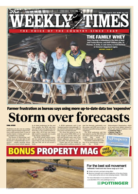 Cover of Weekly Times