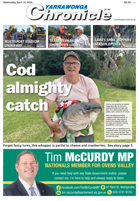 Cover of Yarrawonga Chronicle