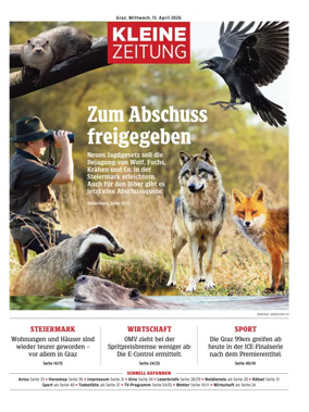 Cover of Kleine Zeitung Steiermark