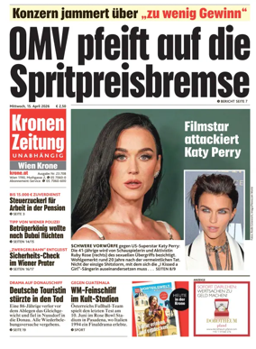 Cover of Kronen Zeitung