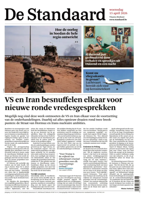 Cover of De Standaard