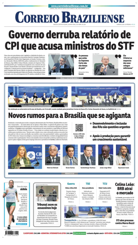 Cover of Correio Braziliense