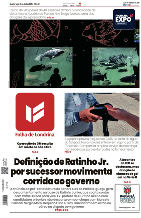 Cover of Folha de Londrina