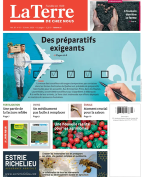 Cover of La Terre de chez nous