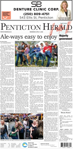 Cover of Penticton Herald