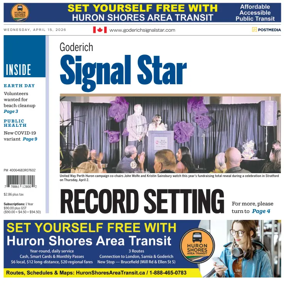 Cover of The Goderich Signal-Star