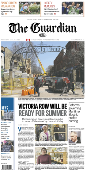 Cover of The Guardian (Charlottetown)