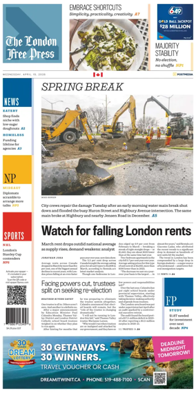 Cover of The London Free Press