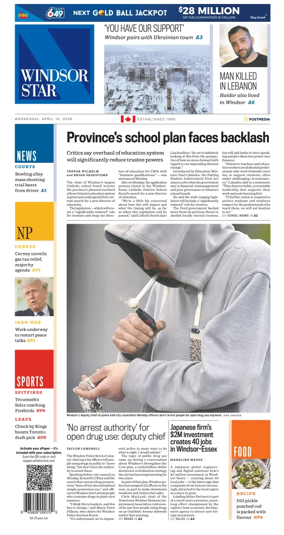 Cover of Windsor Star