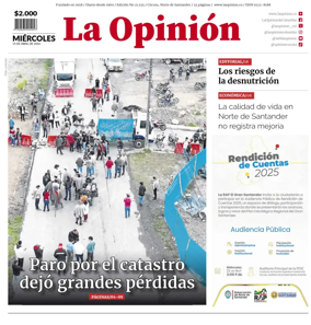 Cover of La Opinion