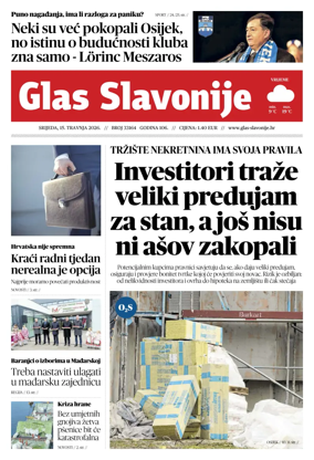 Cover of Glas Slavonije