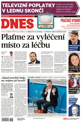 Cover of MF DNES