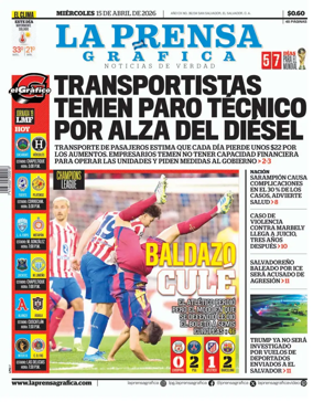 Cover of La Prensa Grafica