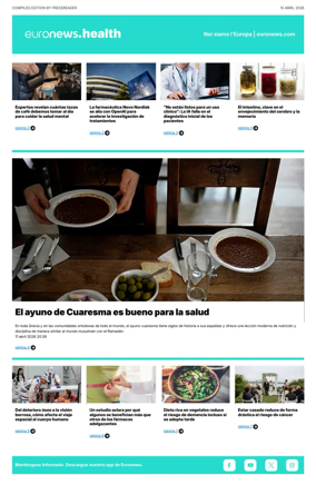 Cover of Euronews Health (Spanish) Compiled Edition