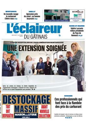 Cover of L'Eclaireur du Gatinais