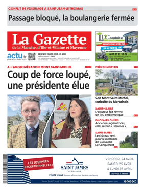 Cover of La Gazette de la Manche