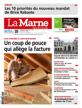 Cover of La Marne (edition Marne-la-Vallee)