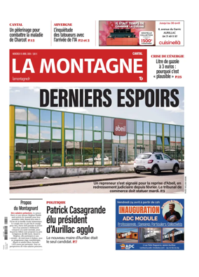 Cover of La Montagne (Cantal)