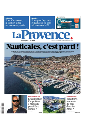 Cover of La Provence Aubagne-La Ciotat