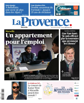 Cover of La Provence Marseille