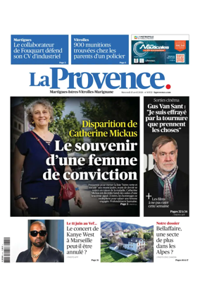 Cover of La Provence Martigues-Istres-Vitrolles-Marignane