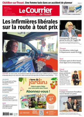Cover of Le Courrier de l’Ouest (Deux-Sevres)