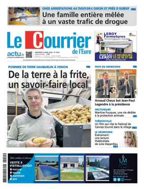 Cover of Le Courrier de l'Eure