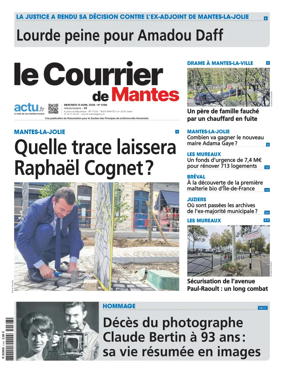 Cover of Le Courrier de Mantes