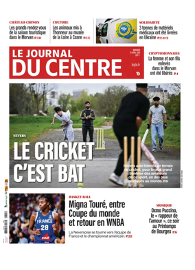 Cover of Le Journal du Centre