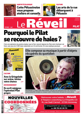 Cover of Le Reveil du Vivarais – edition Pilat