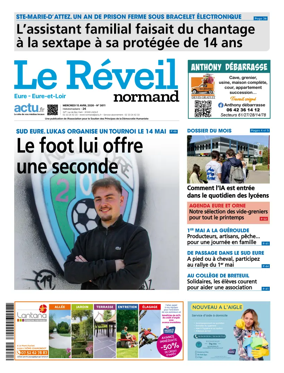 Cover of Le Reveil Normand (Eure / Eure-et-Loir)