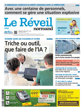 Cover of Le Reveil Normand (Orne)