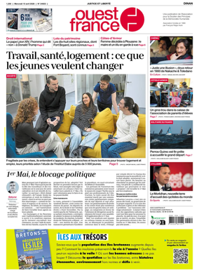 Cover of Ouest France (Dinan)