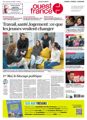 Cover of Ouest-France (Lannion / Paimpol / Guingamp)