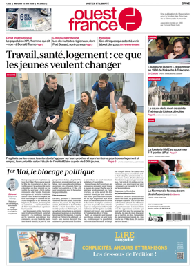 Cover of Ouest France (Orne)