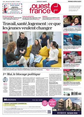 Cover of Ouest-France (Rennes Nord-Ouest)
