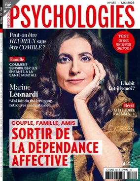 Cover of Psychologies (France)