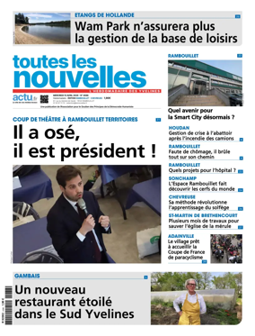 Cover of Toutes les Nouvelles (Rambouillet / Chevreuse)