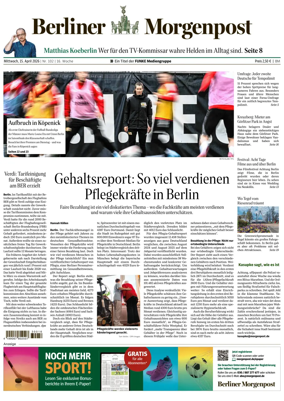 Cover of Berliner Morgenpost