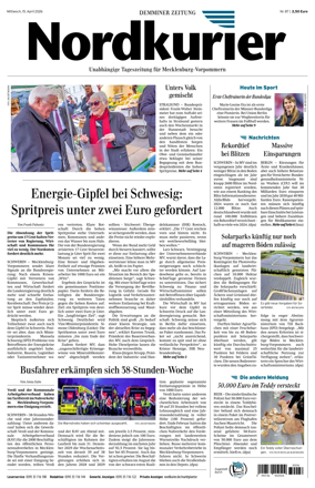 Cover of Demminer Zeitung