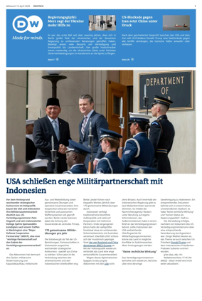 Cover of Deutsche Welle (German edition)