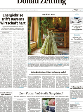 Cover of Donau Zeitung